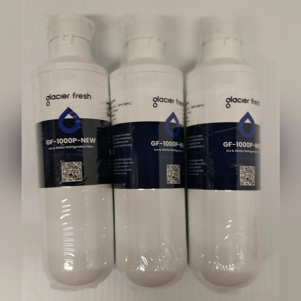 Glacier Fresh GF-1000 Water Filter  Bundle of 3 New